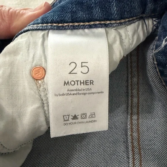 MOTHER The Mid Rise Maven Ankle Toil And Trouble Size 25 - Picture 8 of 15